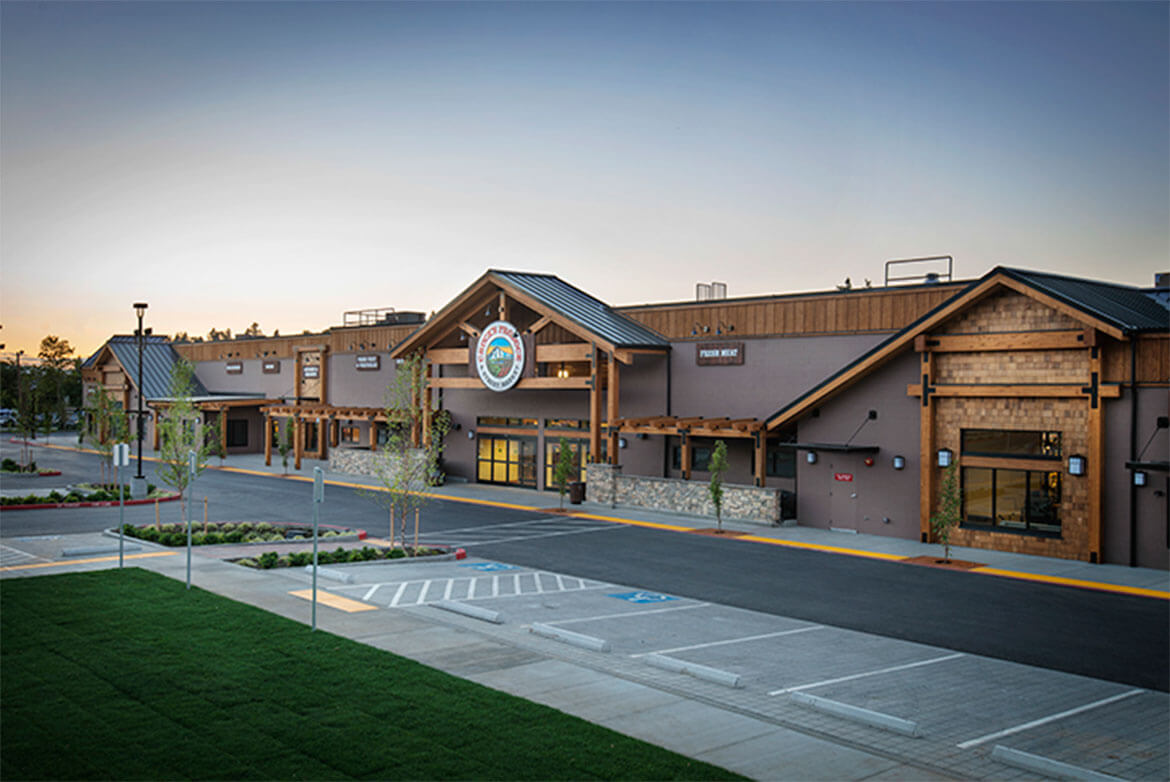 Chuck's Produce & Street Market Lenity Architecture