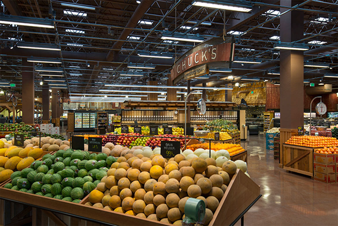 Chuck's Produce & Street Market Lenity Architecture